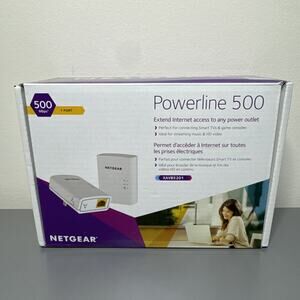 Netgear Powerline 500 XAVB5421. New, Opened Box